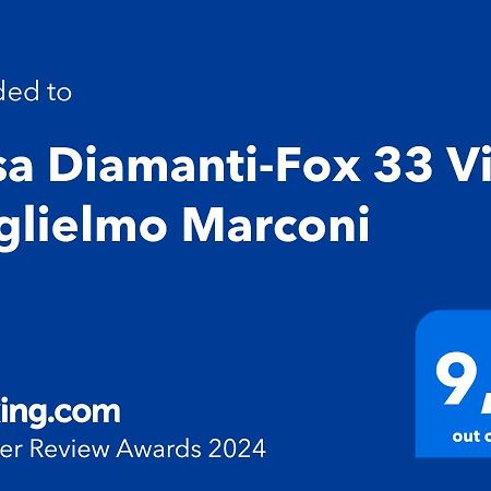 Apartmán Casa Diamanti-Fox 33 Via Guglielmo Marconi Sonnino Exteriér fotografie